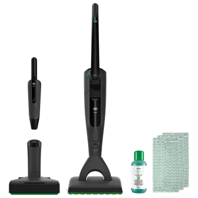 Kobold VK7 Titanium Saugwischer-Set mit EB7, SP7 und VM7 Krümelsauger